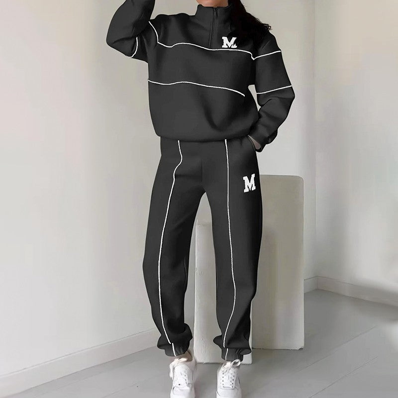🔥Casual Line Sweatshirt 2-Piece Set