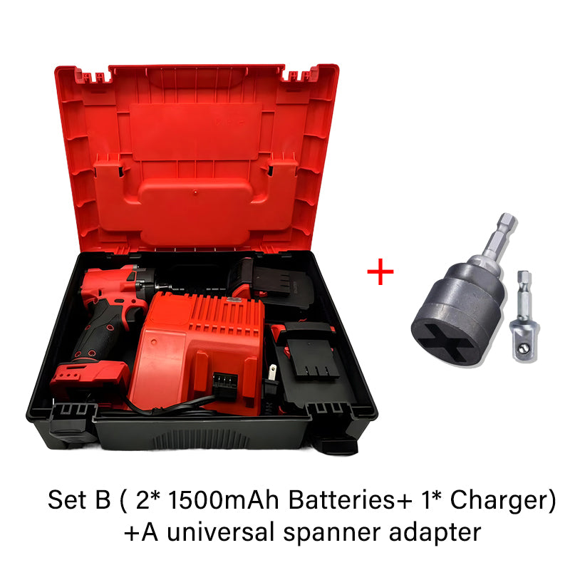 Powerful Electric Wrench with Long-Lasting Battery