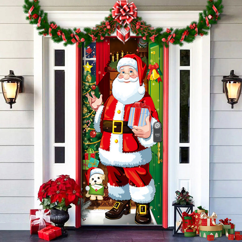 🎄Early Xmas Sales 🎅-Christmas 2025 Front Door Decoration🎅