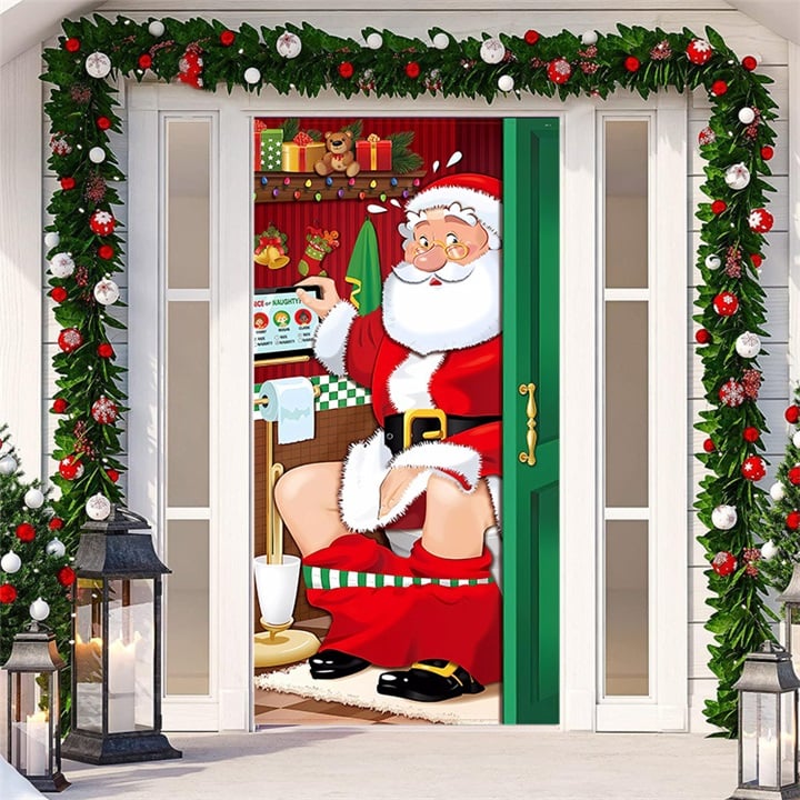 🎄Early Xmas Sales 🎅-Christmas 2025 Front Door Decoration🎅