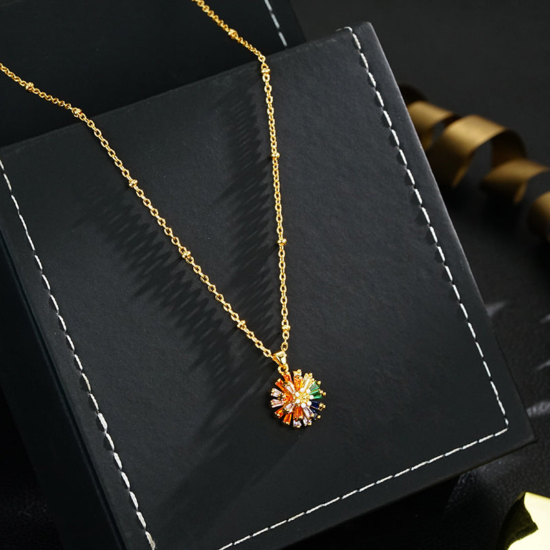 🎉 Colorful Firework Stud Earrings for Women