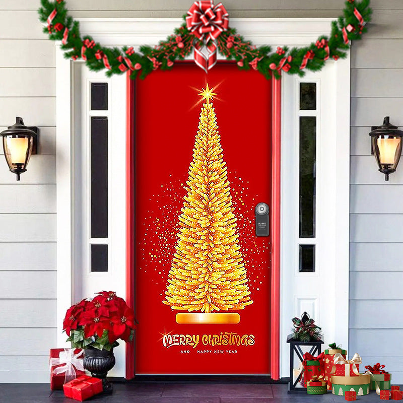 🎄Early Xmas Sales 🎅-Christmas 2025 Front Door Decoration🎅