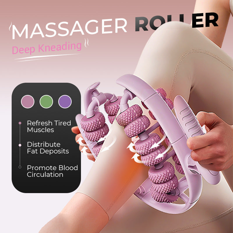 🔥 Leg Massager Roller - Ultimate Muscle Relief|Buy 3 Get 1 Free💆♀️✨