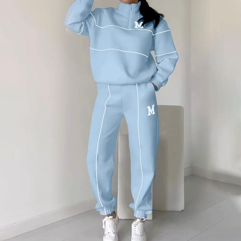 🔥Casual Line Sweatshirt 2-Piece Set