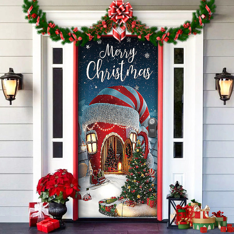 🎄Early Xmas Sales 🎅-Christmas 2025 Front Door Decoration🎅