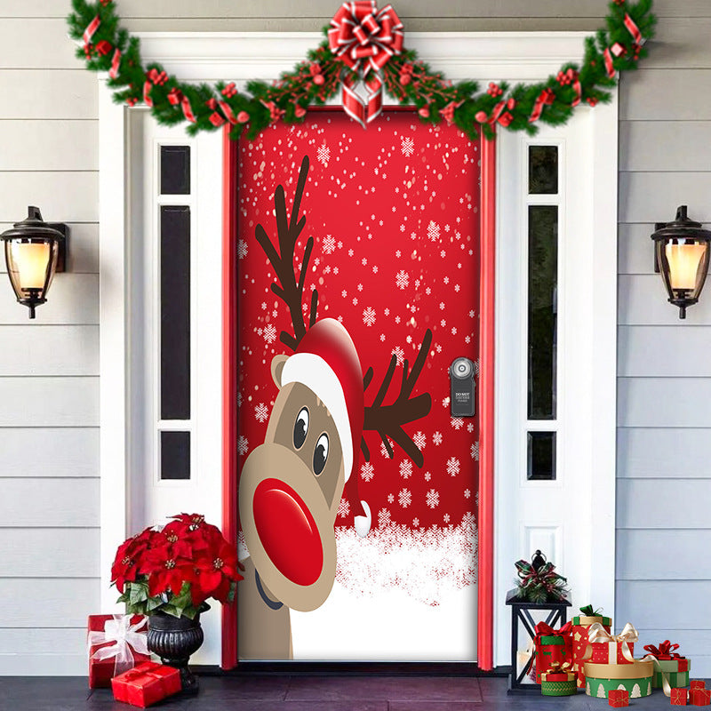 🎄Early Xmas Sales 🎅-Christmas 2025 Front Door Decoration🎅