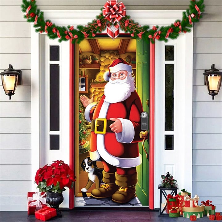 🎄Early Xmas Sales 🎅-Christmas 2025 Front Door Decoration🎅