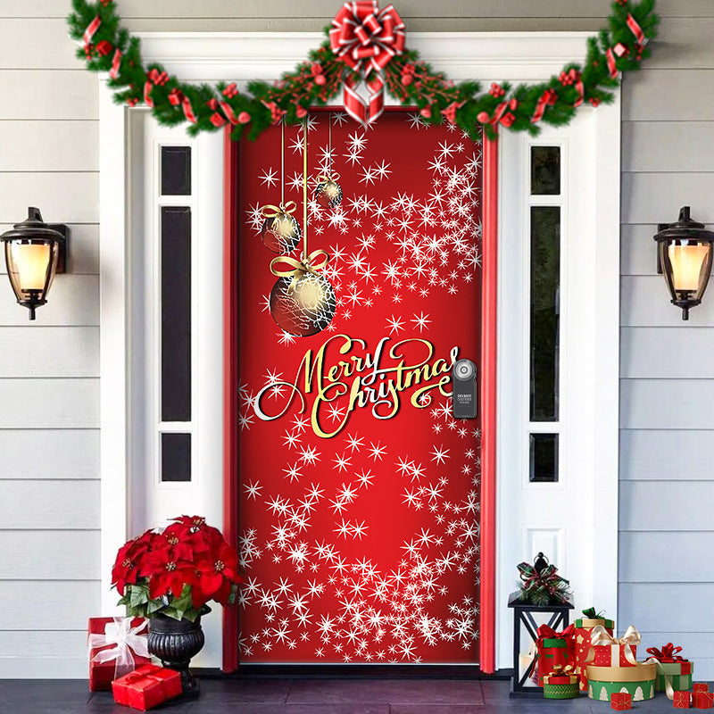 🎄Early Xmas Sales 🎅-Christmas 2025 Front Door Decoration🎅