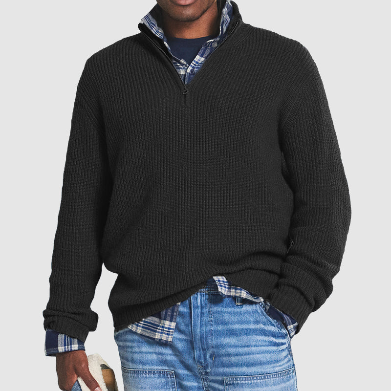 Men's Business Casual Zipper Sweater(NEW)
