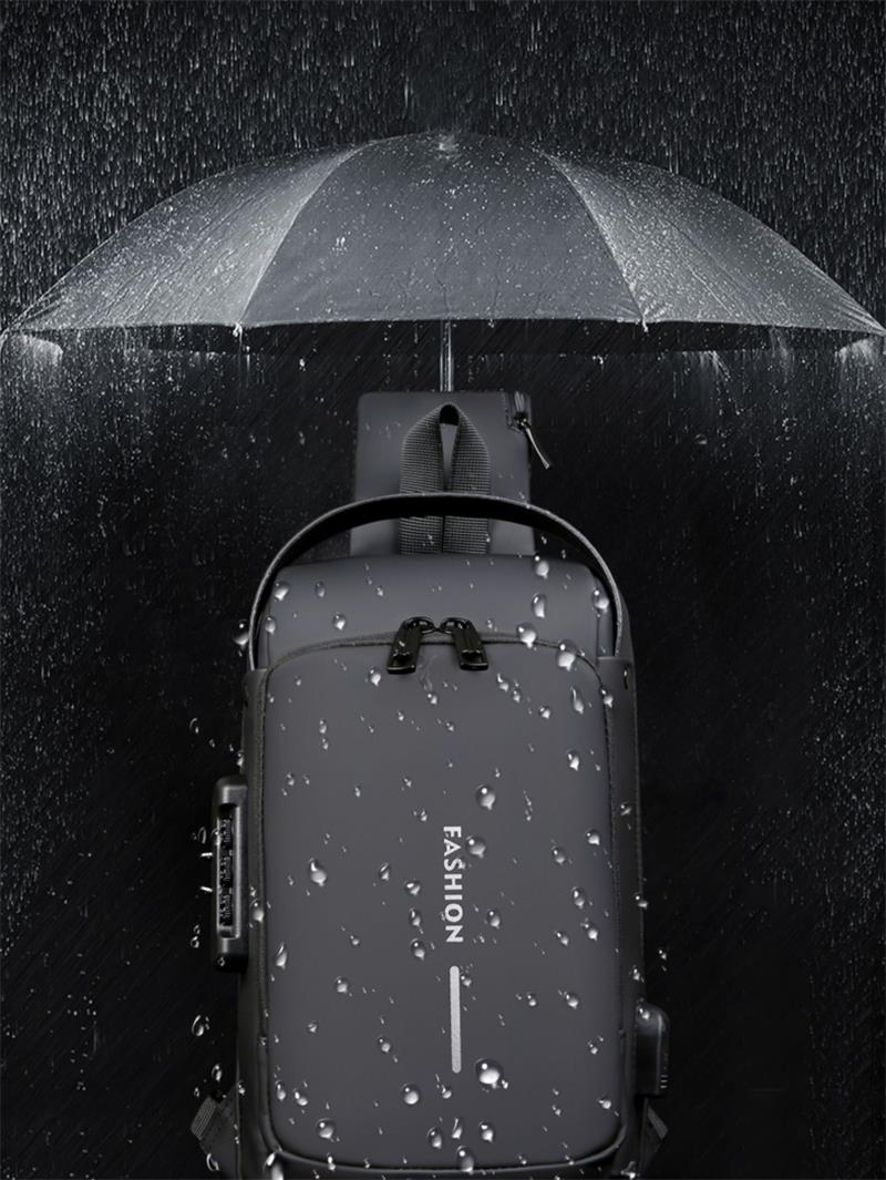 【🎁Mother's Day Gift】USB charging sport sling Anti-theft shoulder bag