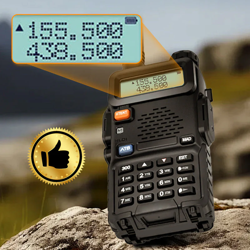 ๐ฅ๐ก UV-5R Ham Radio Long Range UV5R Two Way Radio Dual Band Walkie
