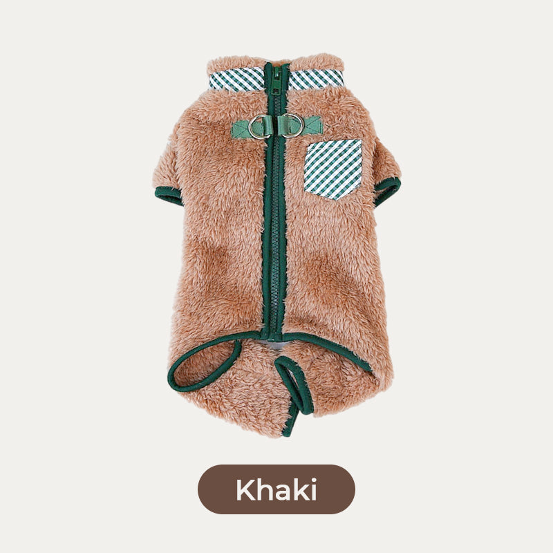 Winter Cozy Dog Coat with D-rings (Great Sale⛄BUY 2 Get 5% OFF)