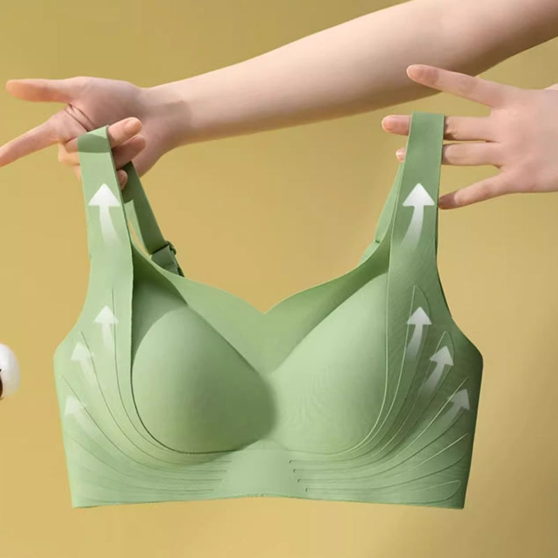 💖 Women's Seamless Wireless Push-Up Bra