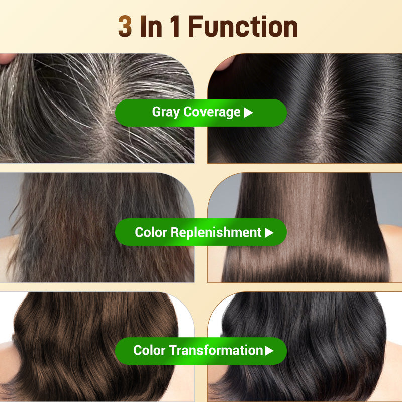 š„Pure Natural Plant Extractš„Nurturing Herbal Hair Color