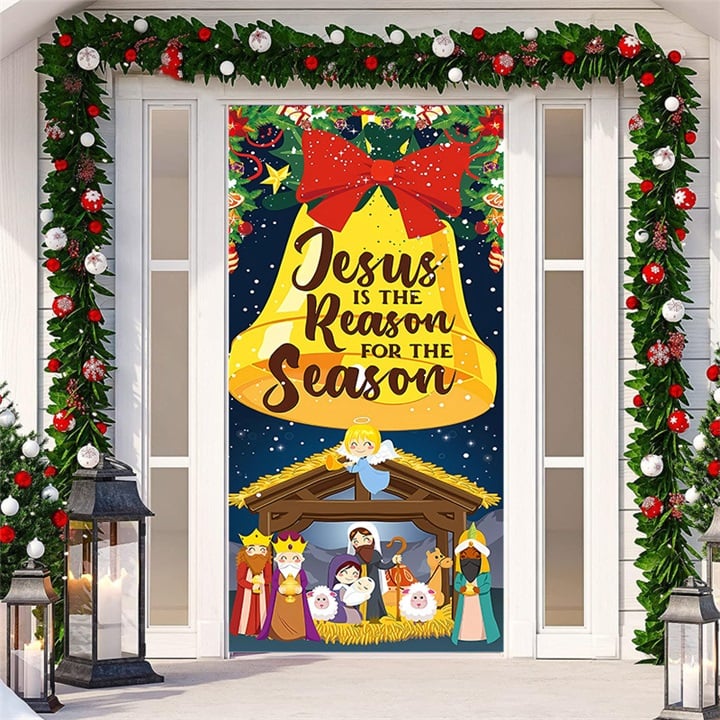 🎄Early Xmas Sales 🎅-Christmas 2025 Front Door Decoration🎅