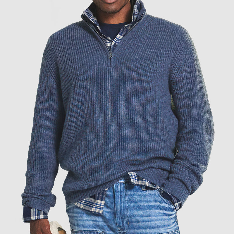 Men's Business Casual Zipper Sweater(NEW)