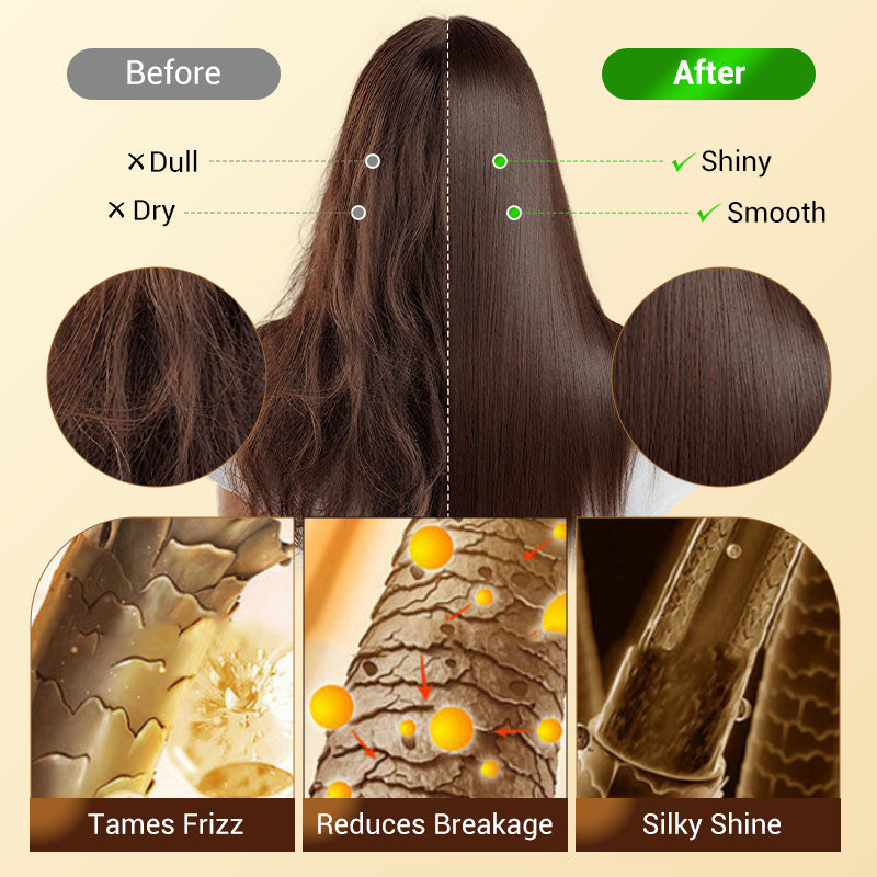 š„Pure Natural Plant Extractš„Nurturing Herbal Hair Color
