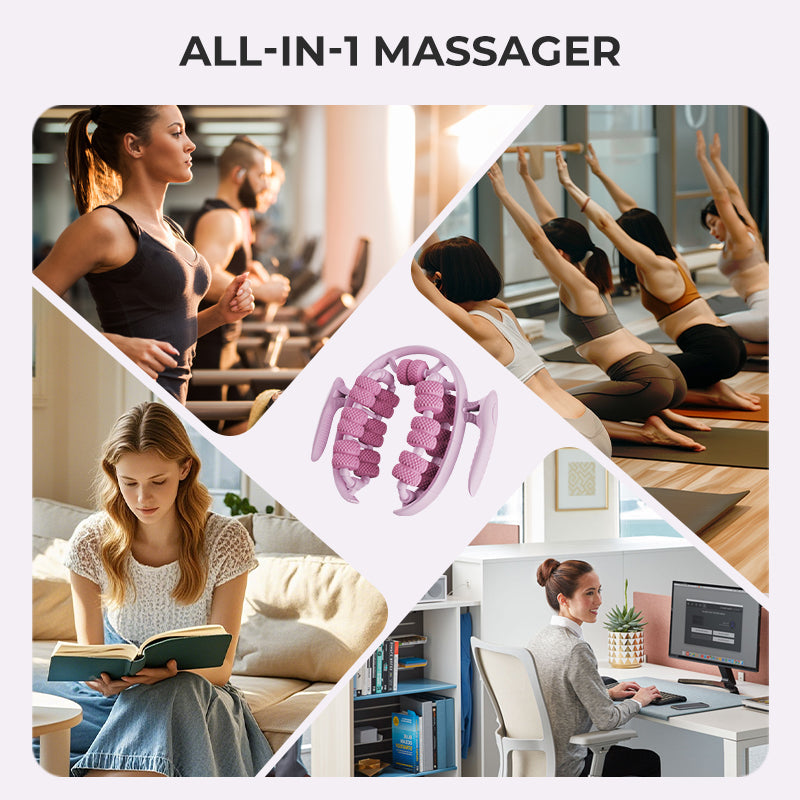 🔥 Leg Massager Roller - Ultimate Muscle Relief|Buy 3 Get 1 Free💆♀️✨