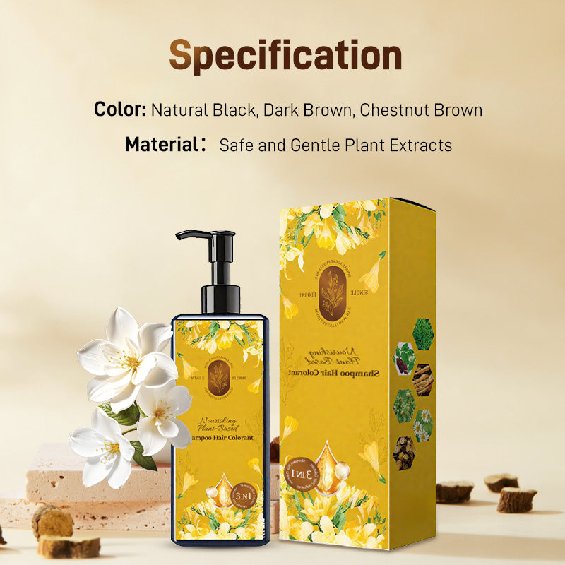 š„Pure Natural Plant Extractš„Nurturing Herbal Hair Color