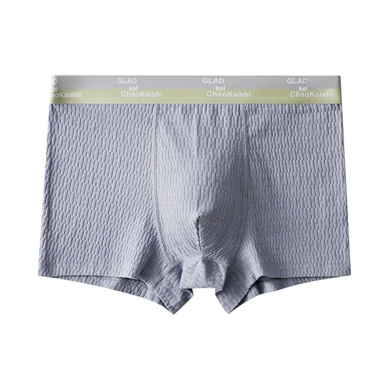🔥Bubble Cotton Men's Boxer Briefs Antibacterial Breathable Sweat Absorbent