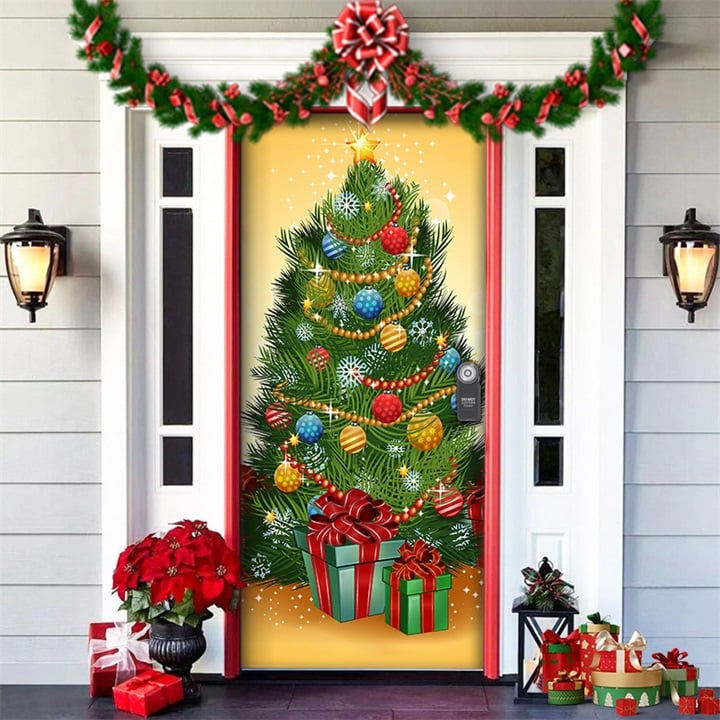 🎄Early Xmas Sales 🎅-Christmas 2025 Front Door Decoration🎅