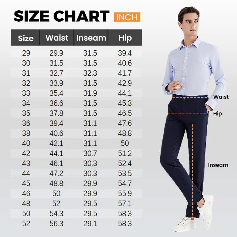High Stretch Men's Classic Pants
