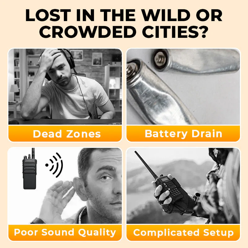 ๐ฅ๐ก UV-5R Ham Radio Long Range UV5R Two Way Radio Dual Band Walkie