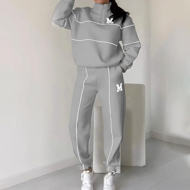 🔥Casual Line Sweatshirt 2-Piece Set