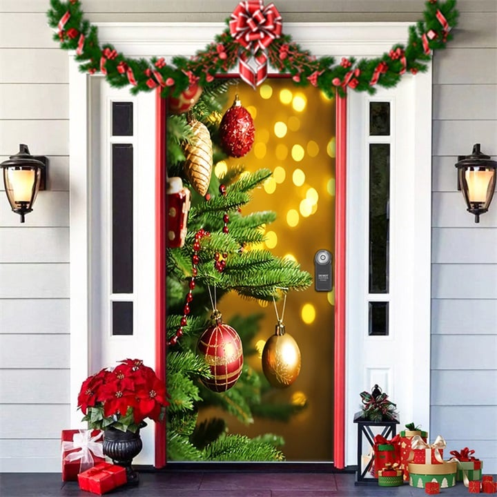 🎄Early Xmas Sales 🎅-Christmas 2025 Front Door Decoration🎅