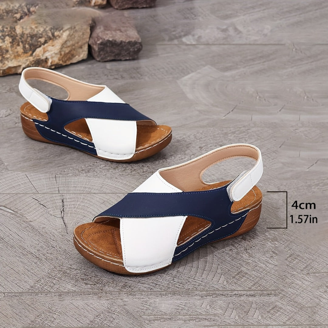 Women's Ultra Comfortable Slope Heel Sandals