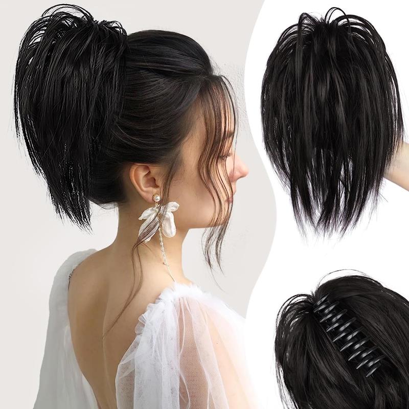 🔥Last Day Sale 49%🔥Messy Ponytail Clip Extends Hair