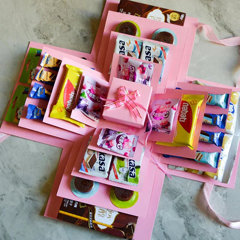 50K+ SOLD! 🎁✨Surprise Explosion Gift Box Kit