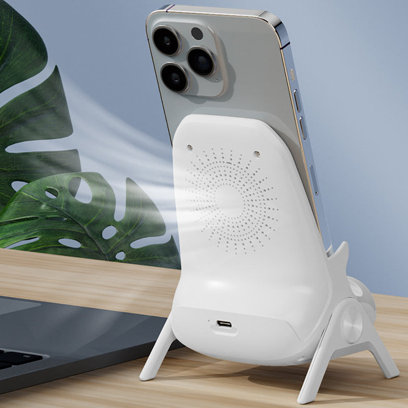 ✨ Wireless Fast Charger Phone Stand - 15W Quick Charge & Adjustable Viewing Angles, Compatible with All Qi-Enabled Devices ⚡