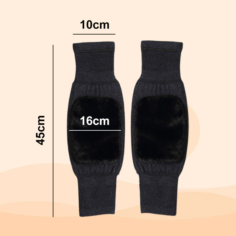 š„Universal Cold Protection Thickened Faux Furred Knee Pads