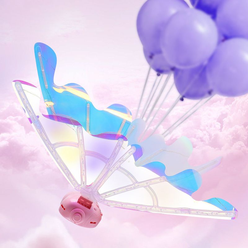 🔥Rechargeable Electric Fairy Wings with LED Lights and Music🧚♀️