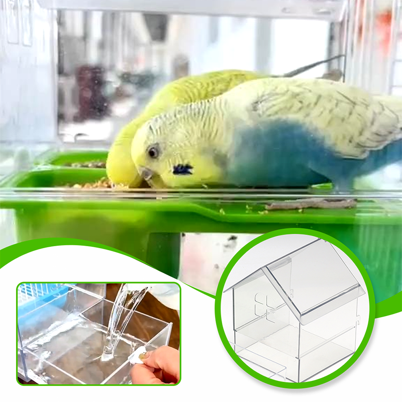 ๐Pull-Out External Parrot Feeder