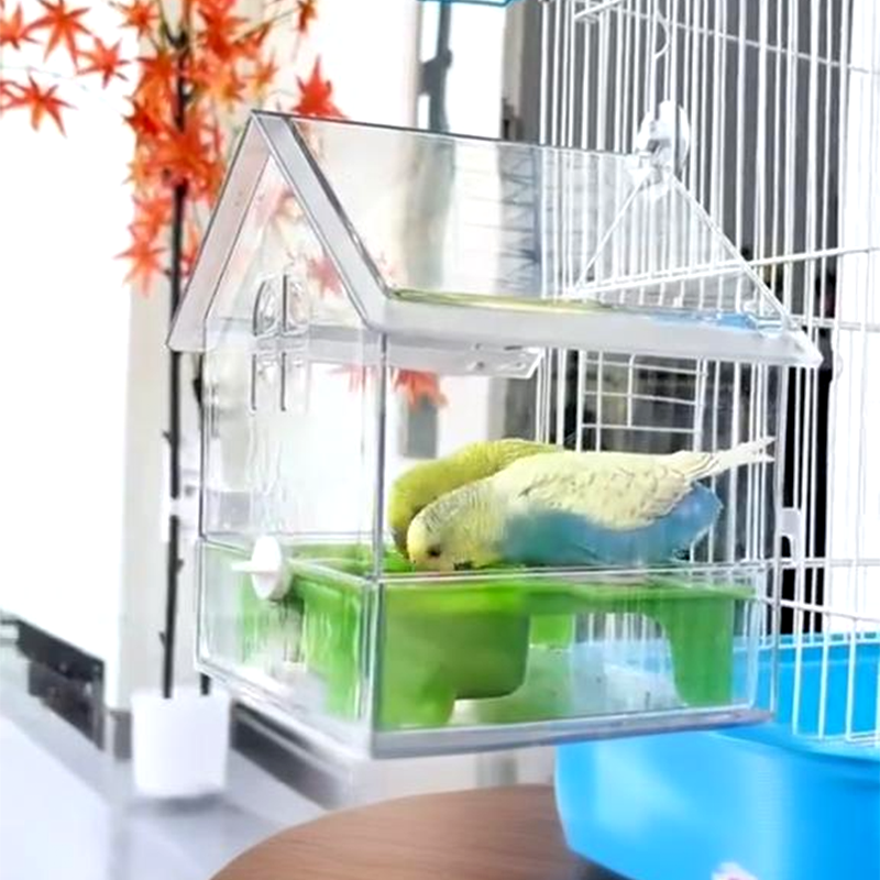 ๐Pull-Out External Parrot Feeder