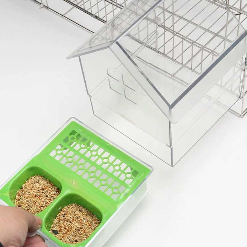 ๐Pull-Out External Parrot Feeder