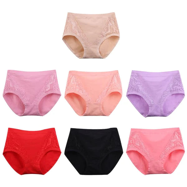 【🎁Mother's Day Gift】Plus Size High Waist Leak Proof Cotton Panties