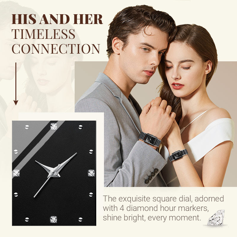 Fashion Casual Versatile Square Watch