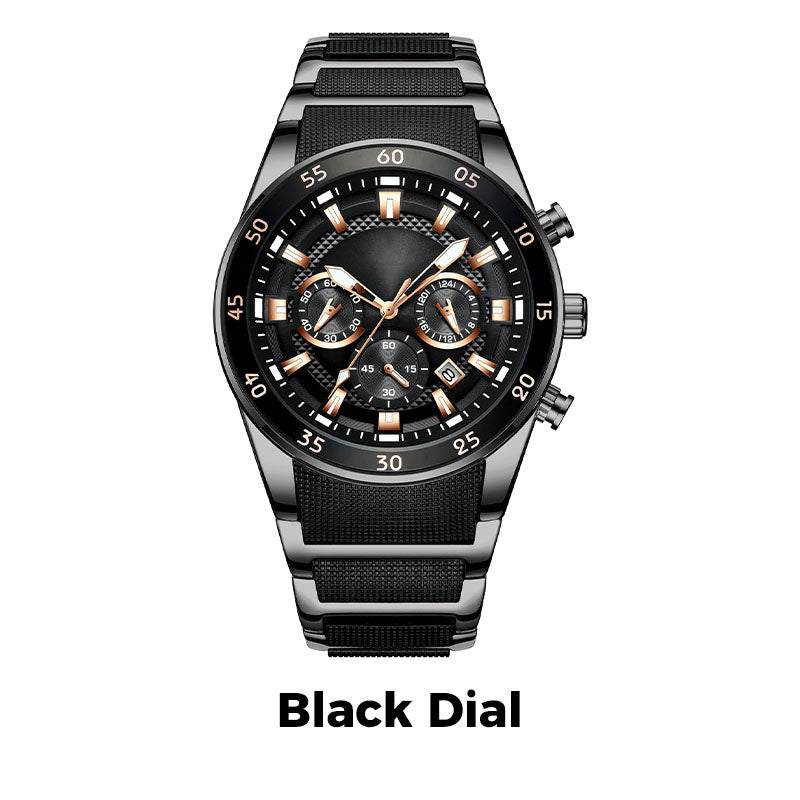 💎Men's Waterproof Multifunctional Quartz Watch