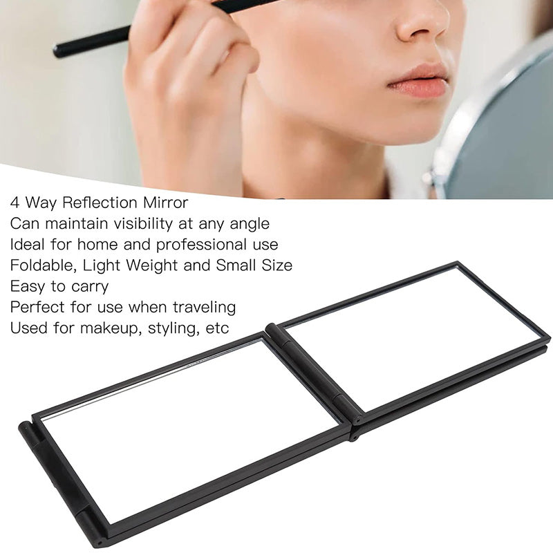 🔥BUY 2 FREE 1🔥Multi Angle Folding Mirror for Self Haircutting -  Head Back View Available