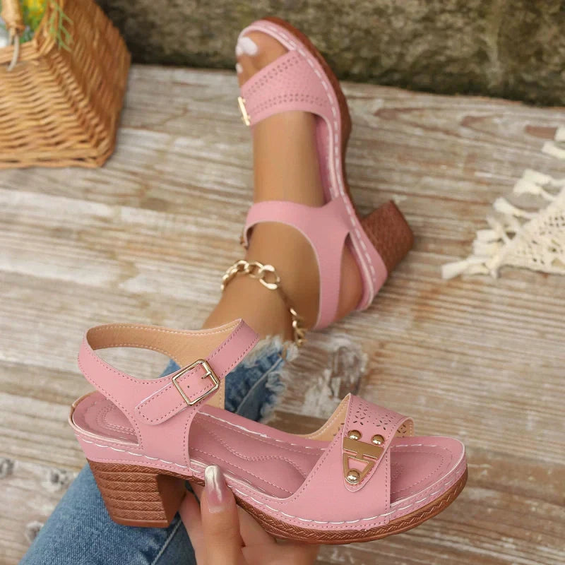 👡🥰 Women's Chunky Heel Sandals