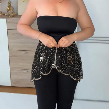 🔥 Vintage Lace Beaded Shawl🔥