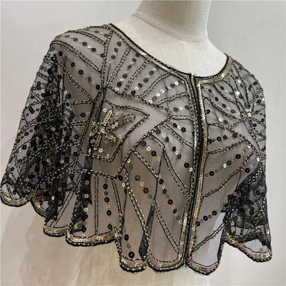 🔥 Vintage Lace Beaded Shawl🔥