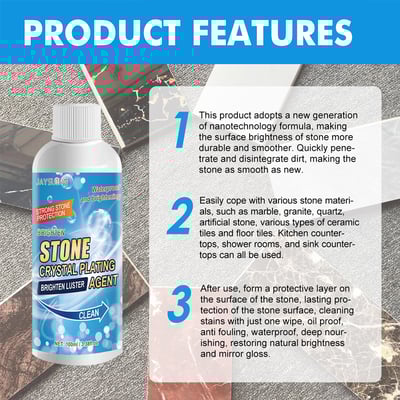 🔥Last Day Sale 49%🔥Stone Stain Remover Cleaner (Effective Removal of Oxidation, Rust, Stains)