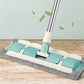 Flat Mop with Stainless Steel Handle, come with Reusable Washable Mop Cloths