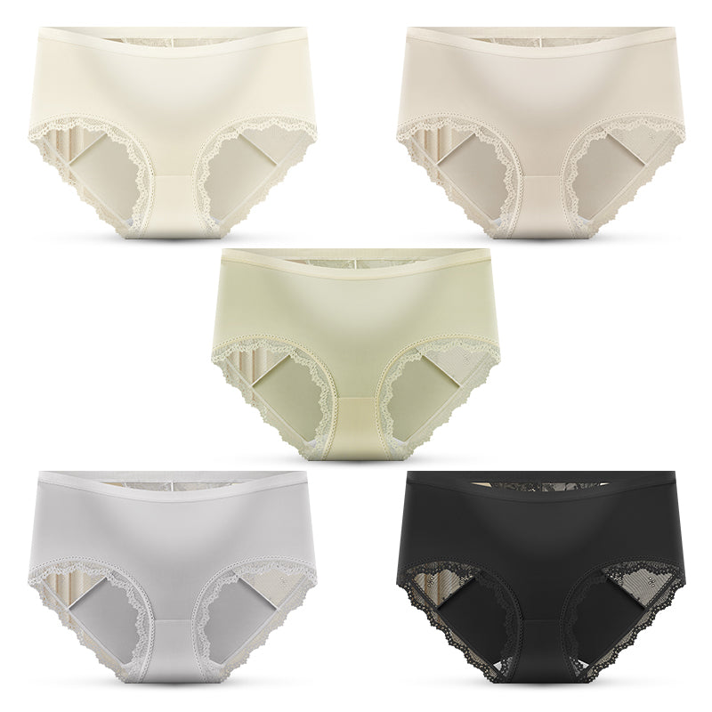 Women's Soft Lace Mid-Rise Panty