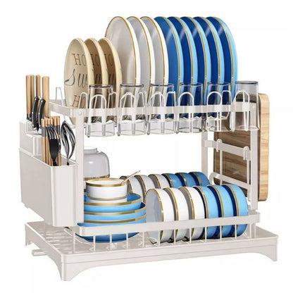 🔥50％ OFF🔥Premium 2-Tier Dish Rack