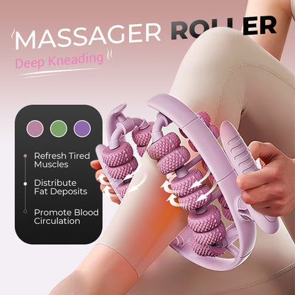 🔥 Leg Massager Roller - Ultimate Muscle Relief|Buy 3 Get 1 Free💆‍♀️✨
